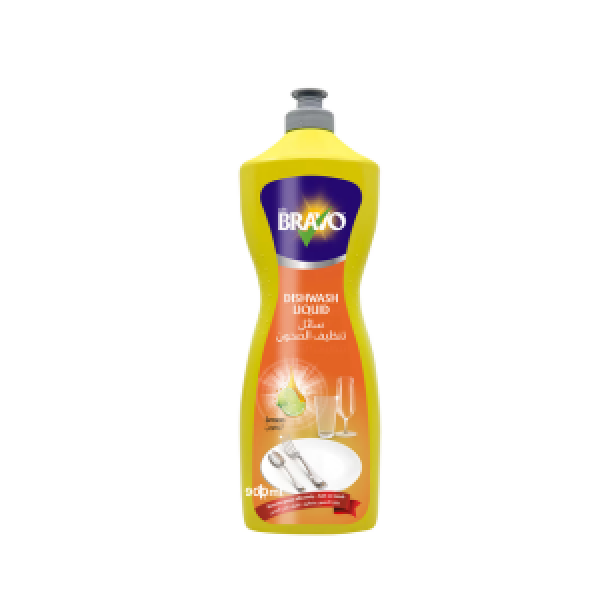 Bravo 900ml Lemon Dish Washing Liquid