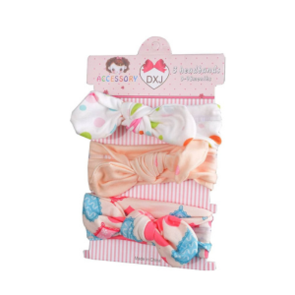 Dxj 3Headbands 0-48Months