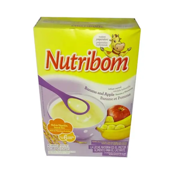 Nutribom 350G Banana & Apple Infant cereal