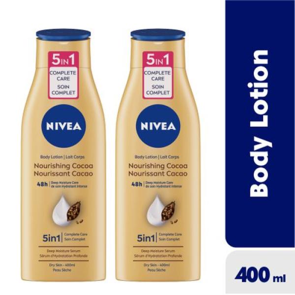 Nivea 400Ml Nourishing Cocoa Lotion