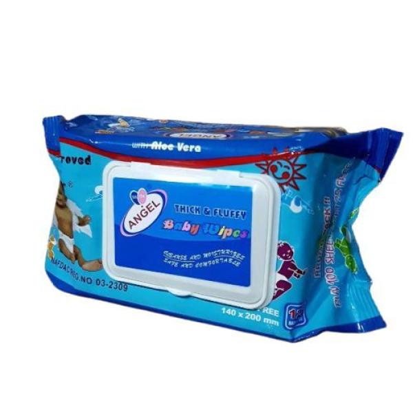 Angel Baby Wipes With Aloe (125)