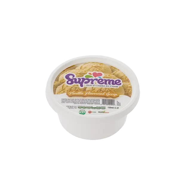 Supreme 120ml Vanilla Scoop