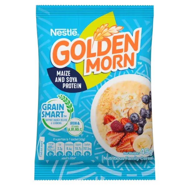 Golden Morn 45G Maize & Soya Protein