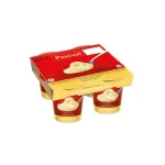 Pascual 125G Banana/Platano Yoghurt 4 Cups
