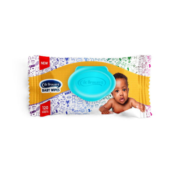 Dr Brown 120pcs Wipes