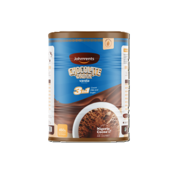 Johnvents 450G 3In1 Chocolate Tin