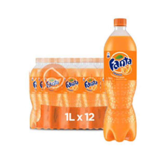 Fanta Orange Pet Bottle 1liter
