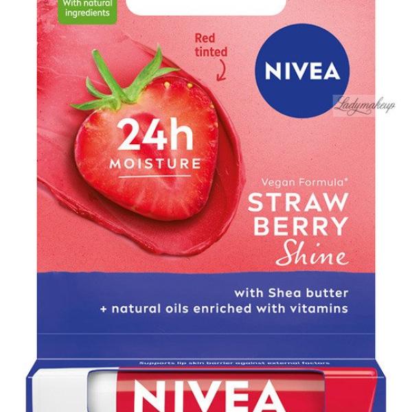 Nivea 5.5Ml Strawberry Lip Care