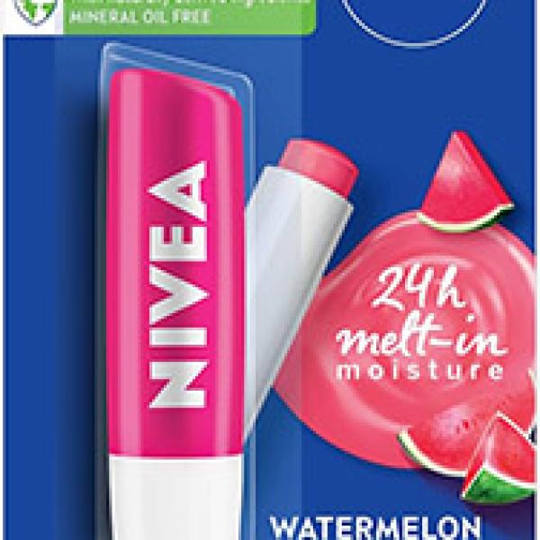 Nivea 5.5ml watermelon Lip Balm