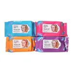 80 FACIAL CLEANSING WIPES  MAKE UP