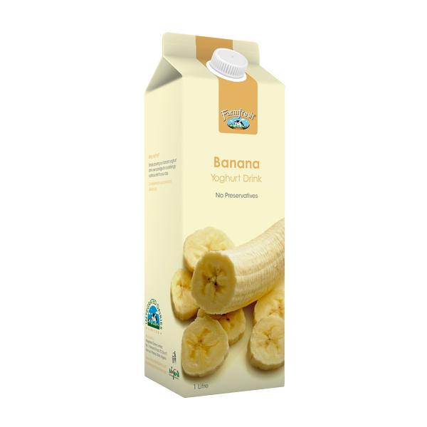 Farm Fresh 1L Banana Sweetened