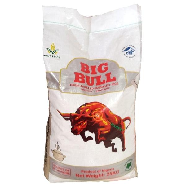 Big Bull Rice 25Kg