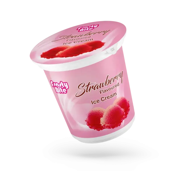 Frosty Bite 150ml Strawberry Ice Cream