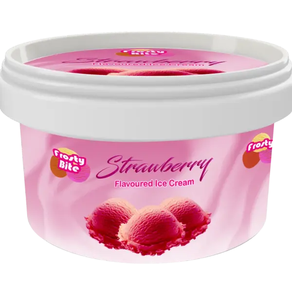 Frosty Bite 250ml Strawberry Ice Cream