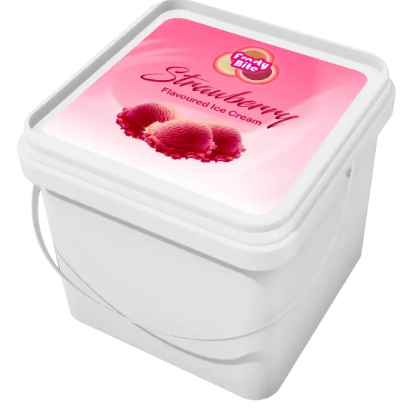 Frosty Bite 5litre Strawberry Ice Cream