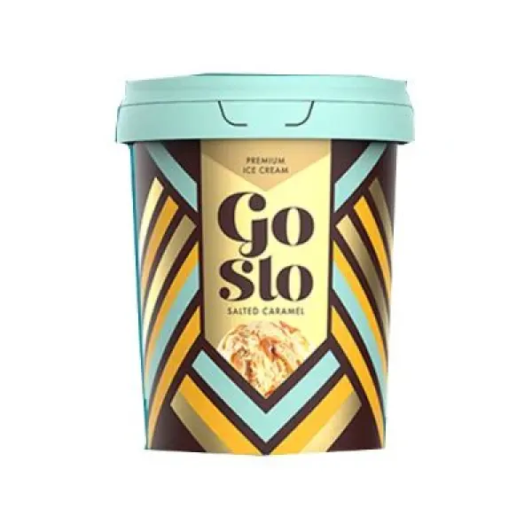 Go Slo 460ml Salted Caramel Ice Cream