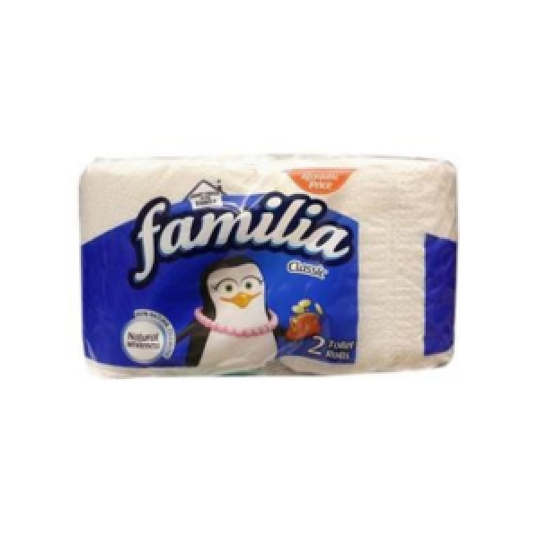 Familia 2Rolls Natural Whitness Tissue