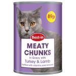 Best-In 400G Meaty Chunks In Gravy With Turkey & Lamb