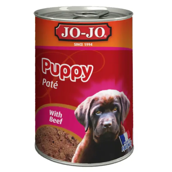 Jo-Jo Puppy Pate with beef 400G