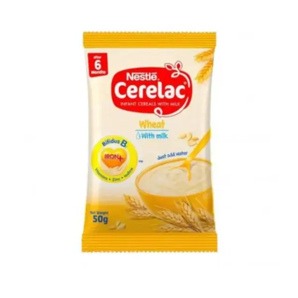 Cerelac 50G Wheat With Milk