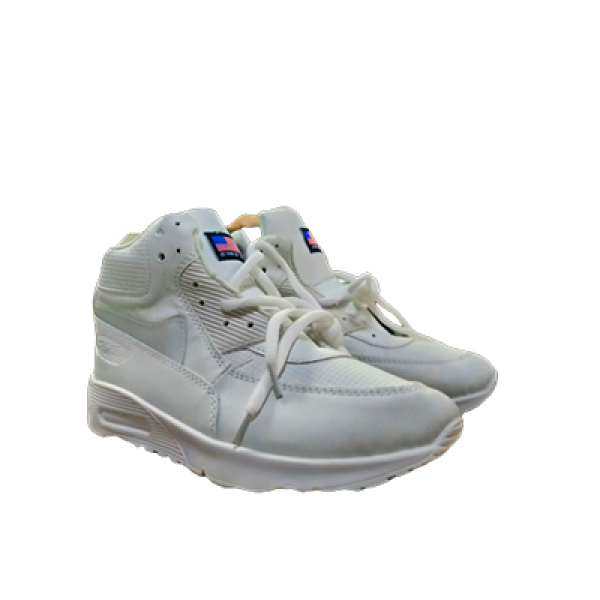 Air Max White Canvas 42