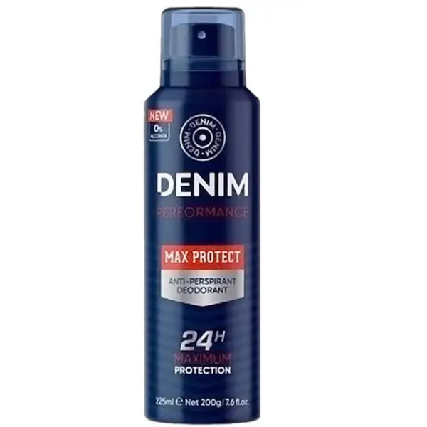 Denim 225ml Max Protect Body Spray