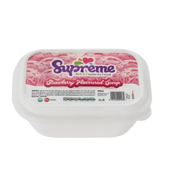 Supreme 220ml Strawberry Scoop