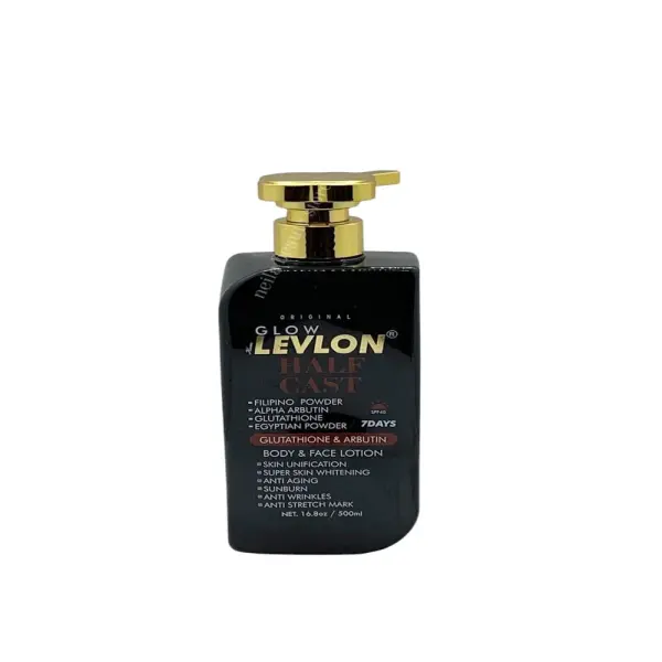 Glow Levlon 500Ml Halfcast Vitamin C Tumeric Lotion